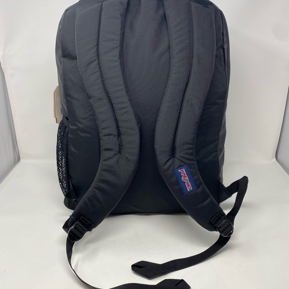 Jansport Bags Jansport Big Student Backpack Black Striped Texture
